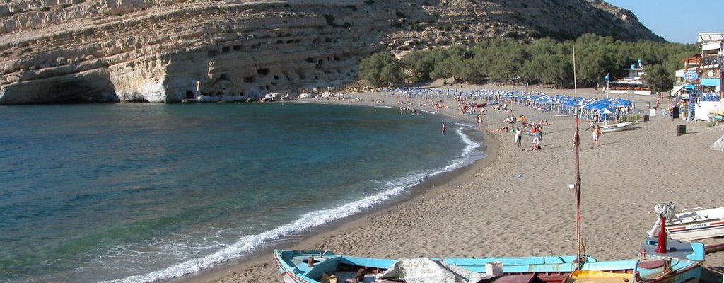 spiagge di creta matala