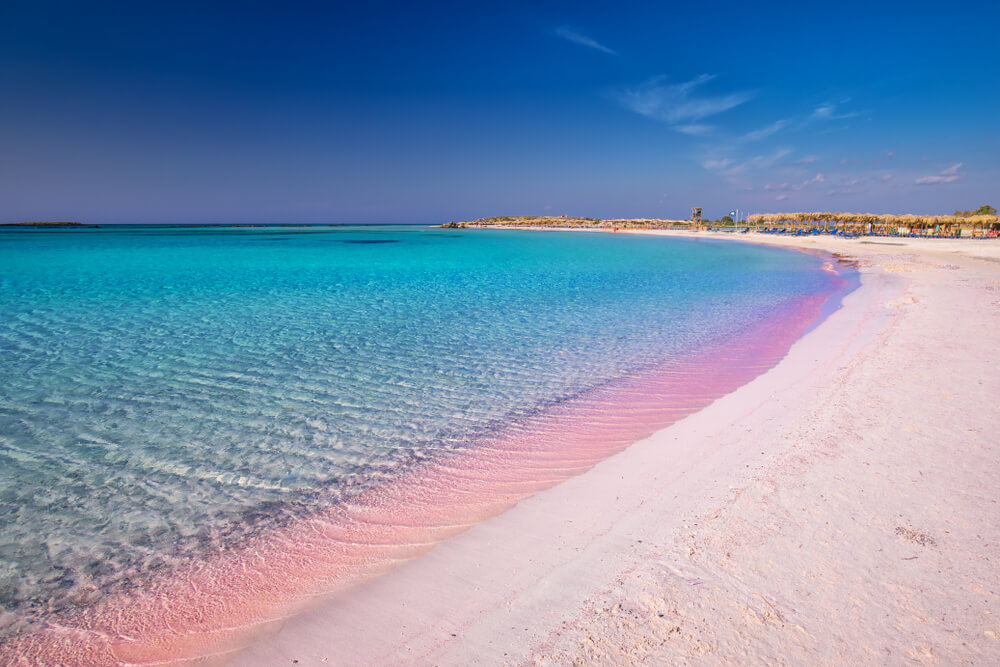 Spiaggia di Elafonissi sull'isola di Creta