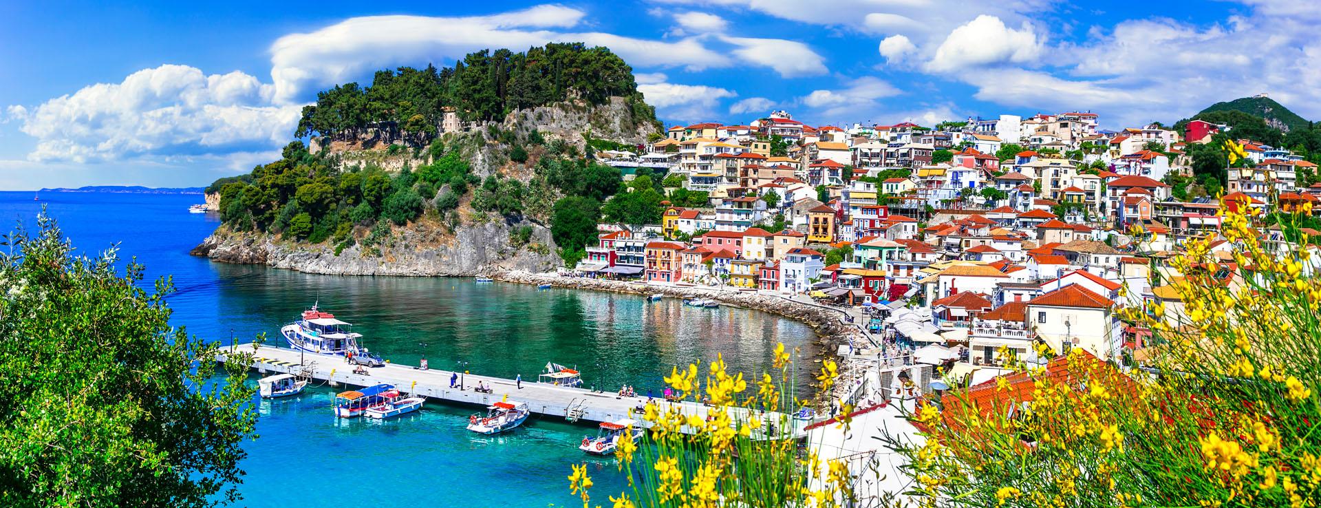 Vista della costa di Igoumenitsa